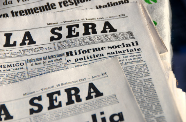 Prima pagina.